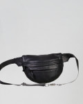 Men’s Black Leather Belt Bag - Eros | Leather Trend