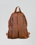 Cuba - Small Backpack in Light Brown Leather