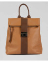 Dalia - Women’s Two-Tone Leather Backpack