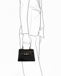 Giada – Women's Black Leather Handbag | Leather Trend