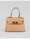 Giada – Women's Taupe Leather Handbag | Leather Trend