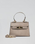 Giada - Borsa a Mano Donna Fango in vera pelle | Leather Trend