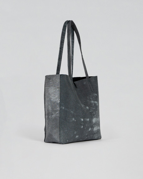 Stella - Borsa a Spalla Donna Grigia in pelle | Leather Trend 2