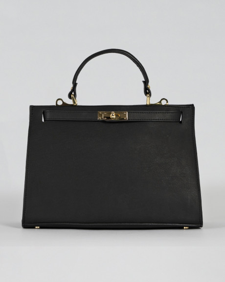 Bee – Women’s Black Handbag | Leather Trend