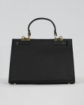 Bee - Borsa a mano Donna Nera in pelle | Leather Trend
