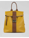 Dalia - Women’s Two-Tone Leather Backpack