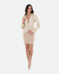 Giacca Donna Beige in Pelle - Classic 712 | Leather Trend