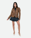 Giacca Donna Cuoio in Pelle - Classic 712 | Leather Trend