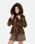 Giacca Donna Cuoio in Pelliccia – Daniela | Leather Trend