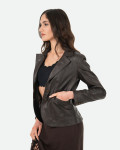 Giacca Donna Testa di Moro in Pelle - Classic 712 | Leather Trend