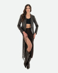 Giacca Donna Testa di Moro in Pelle - Classic 712 | Leather Trend