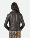 Chiodo Donna Testa di Moro in Pelle - Giselle | Leather Trend