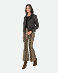 Women’s Dark Brown Leather Perfecto Jacket - Giselle | Leather Trend