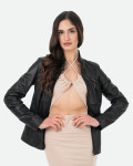 Giacca in Pelle da Donna Nera - Michelina | Leather Trend