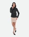 Giacca in Pelle da Donna Nera - Michelina | Leather Trend