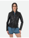 Women's Black Leather Jacket - Vanessa | Leather Trend
