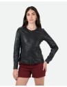 Women's Black Leather Jacket – Viola | Leather Trend