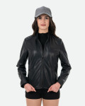 Violetta Bis - Women's Black Leather Jacket | Leather Trend