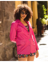 Women's Fuchsia Leather Jacket - Clarissa | Leather Trend