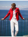 Chiodo in pelle da uomo rosso - V248 | Leather Trend