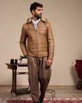 Piumino in pelle da uomo – Berlino | Leather Trend