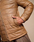 Piumino in pelle da uomo – Berlino | Leather Trend