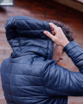 Men's leather down jacket - Berlino | Leather Trend
