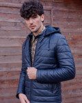 Men's leather down jacket - Berlino | Leather Trend