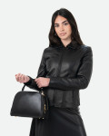 Giacca in Pelle da Donna Nera - Eva | Leather Trend