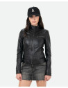 Giacca Biker Donna Nera in Pelle - Kelly | Leather Trend