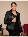 Chiodo in montone da donna - Rebecca | Leather Trend