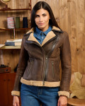 Chiodo in montone da donna - Rebecca | Leather Trend