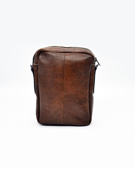 Borsa a tracolla uomo testa di moro – Portofino | Leather Trend 2