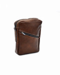 Borsa a tracolla uomo testa di moro – Portofino | Leather Trend