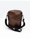 Borsa a tracolla uomo testa di moro – Portofino | Leather Trend