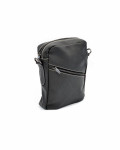 Borsa a tracolla uomo grigia – Portofino | Leather Trend
