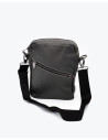 Borsa a tracolla uomo grigia – Portofino | Leather Trend
