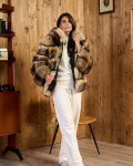 Women's fur jacket - Perla Bis | Leather Trend