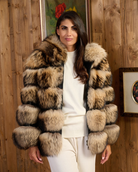 Women's fur jacket - Perla Bis | Leather Trend