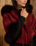 Giacca in montone da donna - Beatrice | Leather Trend