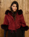 Giacca in montone da donna - Beatrice | Leather Trend