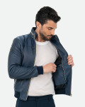 Bomber uomo modello Kiwey – Argo | Leather Trend