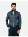 Bomber uomo modello Kiwey – Argo | Leather Trend