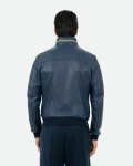 Bomber uomo modello Kiwey – Argo | Leather Trend