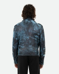 Chiodo Uomo Borchiato Blu in Pelle - Vasco | Leather Trend