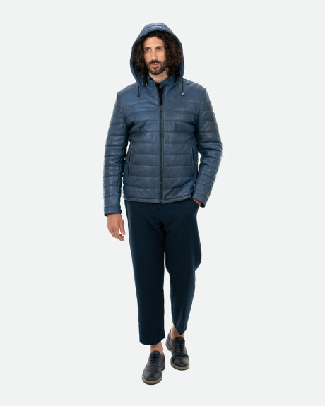Pilota - Aviatore uomo in vera pelle camoscio