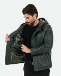 Piumino in pelle da uomo - Benny | Leather Trend