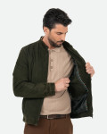 Giacca in Camoscio da Uomo Verde - U010 | Leather Trend