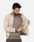 Men's suede bomber jacket – Milo | Leather Trend