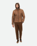 Piumino in pelle da uomo cuoio - Rio | Leather Trend